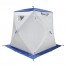 Палатка Призма 170 (1-сл) "люкс" алюминий, цвет бело-синий